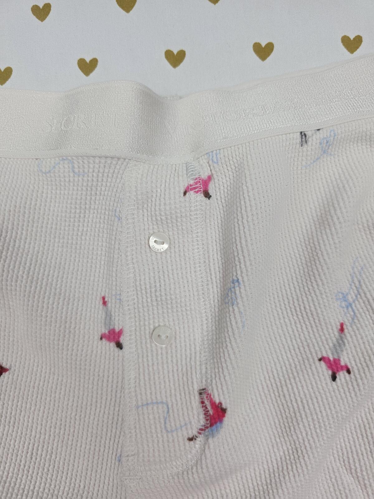 Victorias Secret XL Waffle Thermal Lot of  Sleep Shorts Boxers Pajama Bottoms