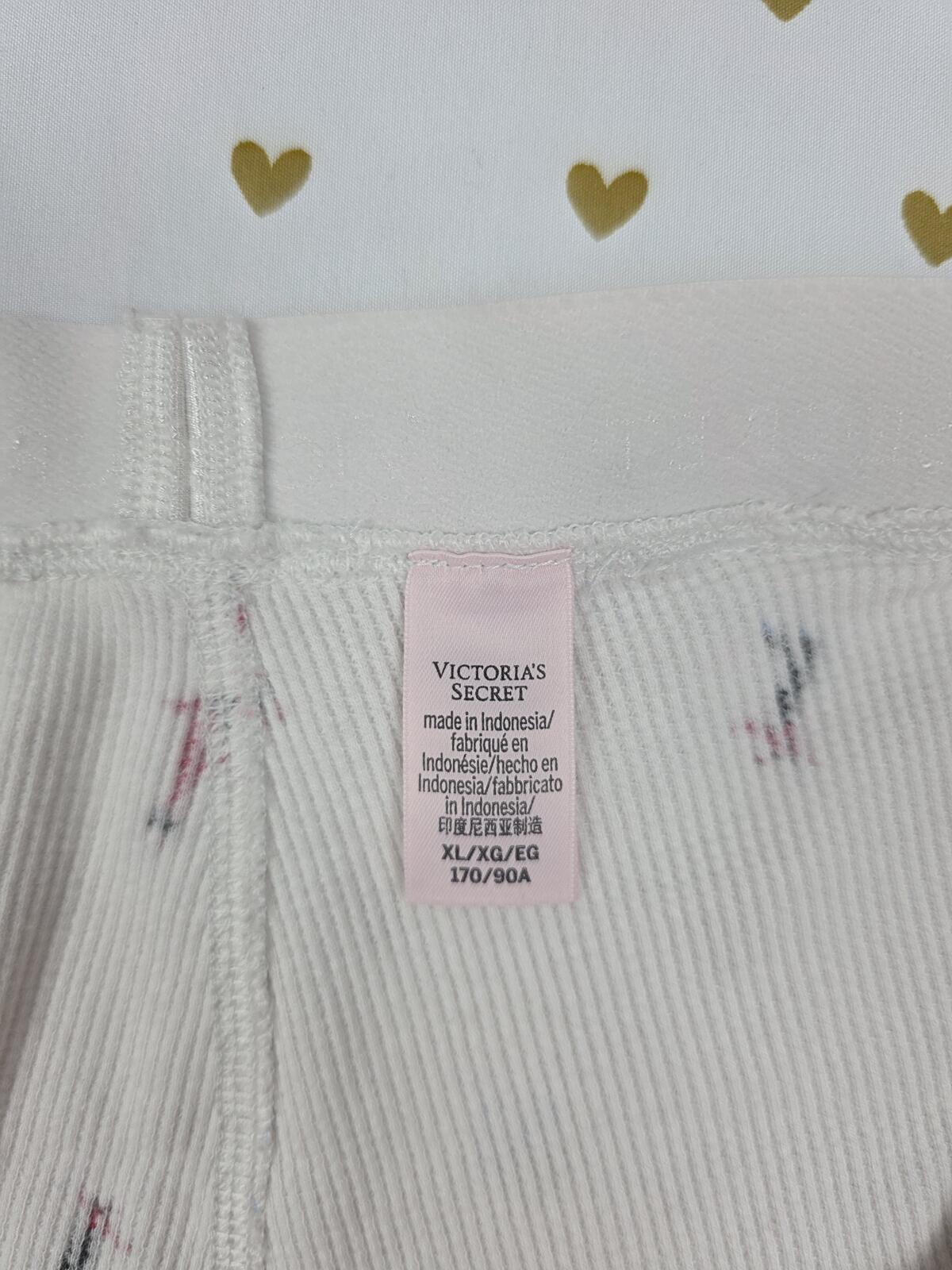 Victorias Secret XL Waffle Thermal Lot of  Sleep Shorts Boxers Pajama Bottoms