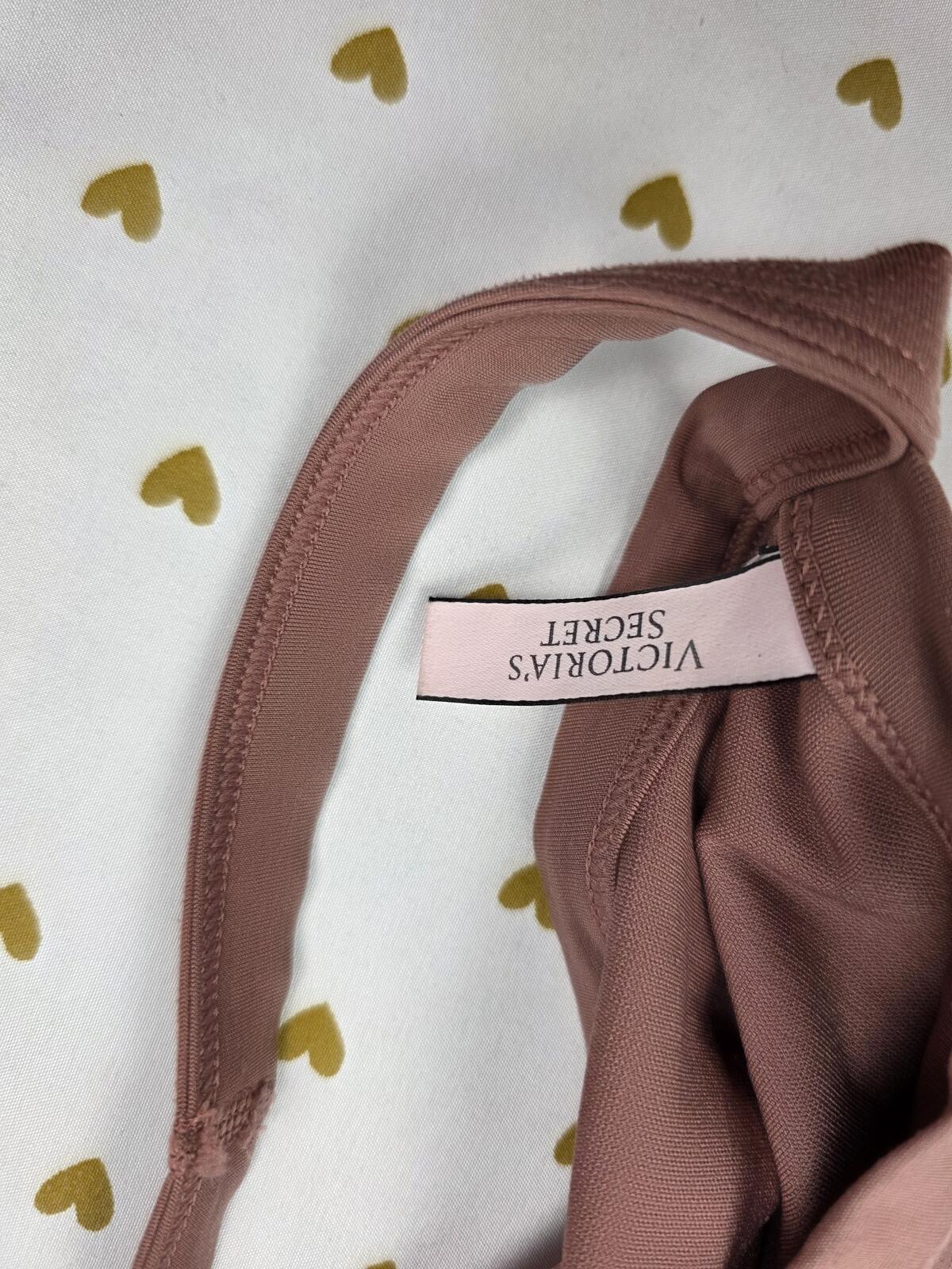 Victorias Secret Brown Soft Comfortable small Bralette Bra Top Tank