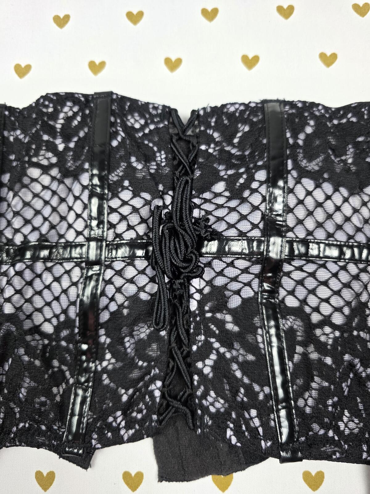 Victorias Secret Very Sexy Black Small Garter Belt Straps Lingerie
