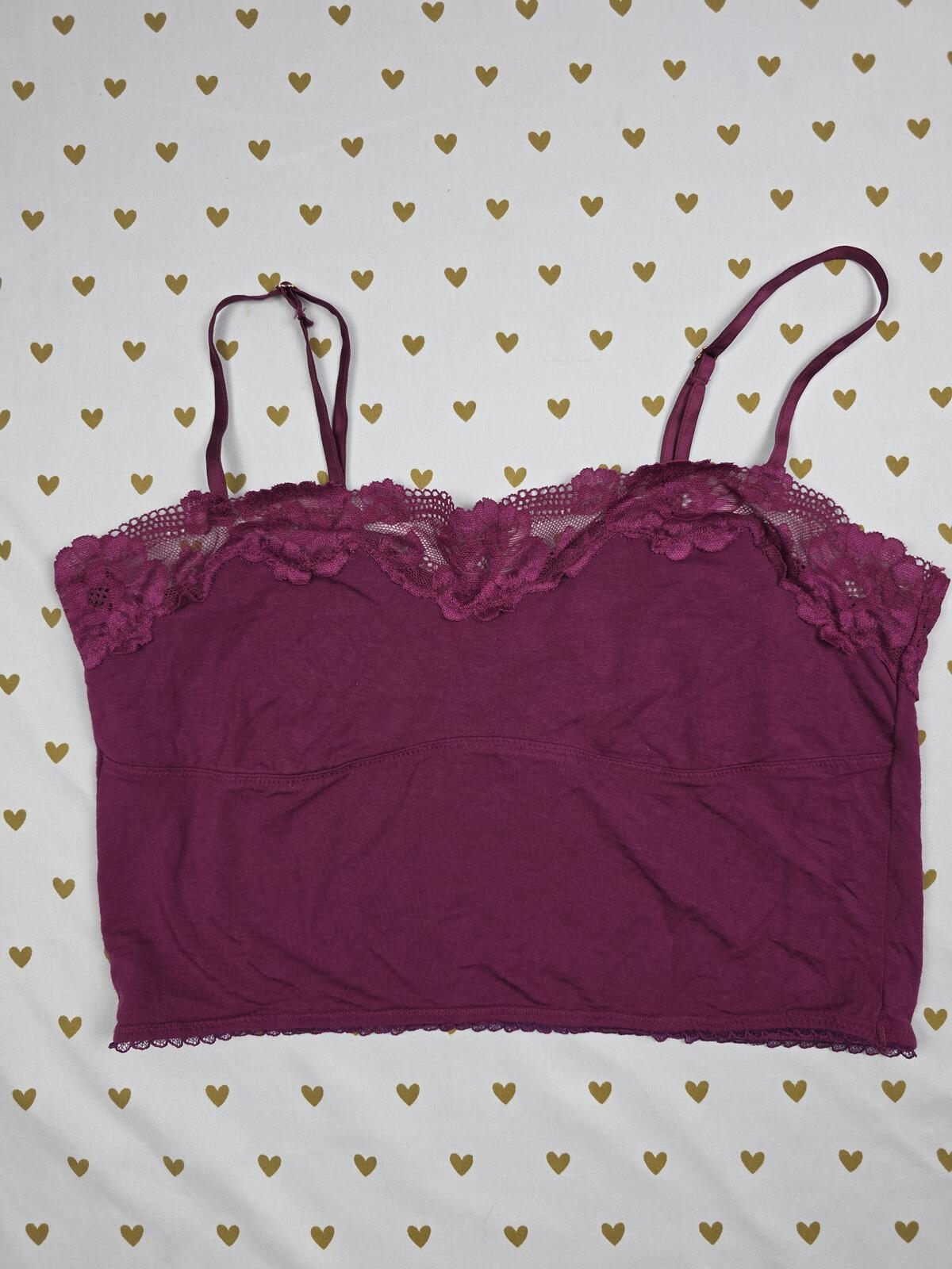 Victorias Secret Medium Super Soft Cropped Tank Top