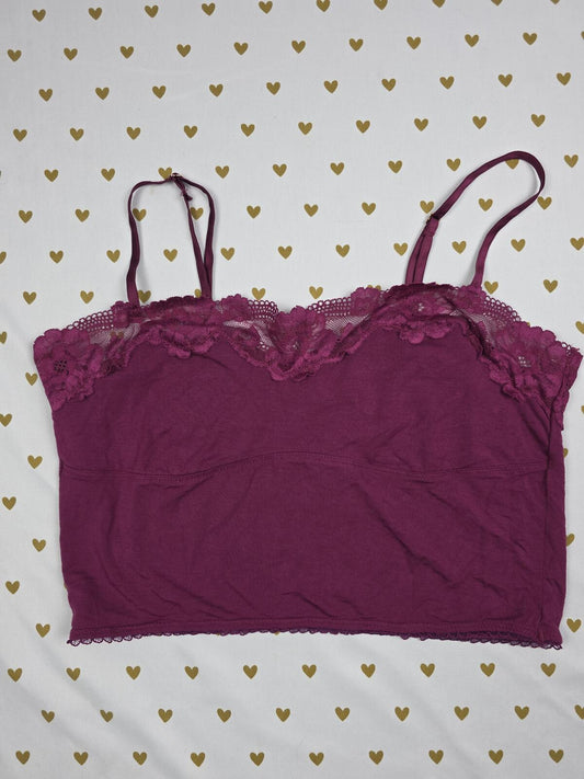 Victorias Secret Medium Super Soft Cropped Tank Top