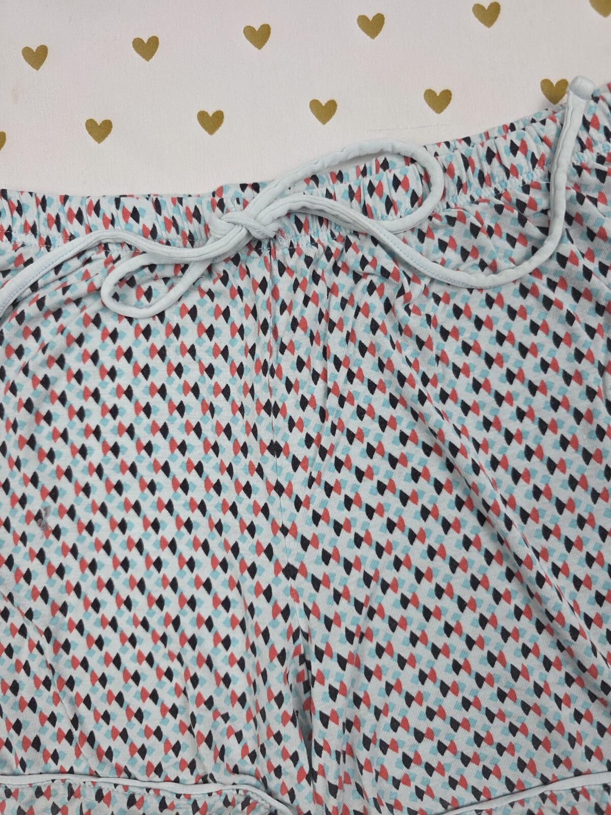 Victorias Secret Medium Geometric Soft  Sleep Shorts Boxers Pajama Bottoms