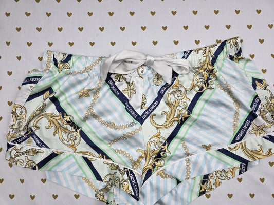 Victorias Secret Satin Silky MEDIUM Sleep Shorts Boxers Pajama Bottoms