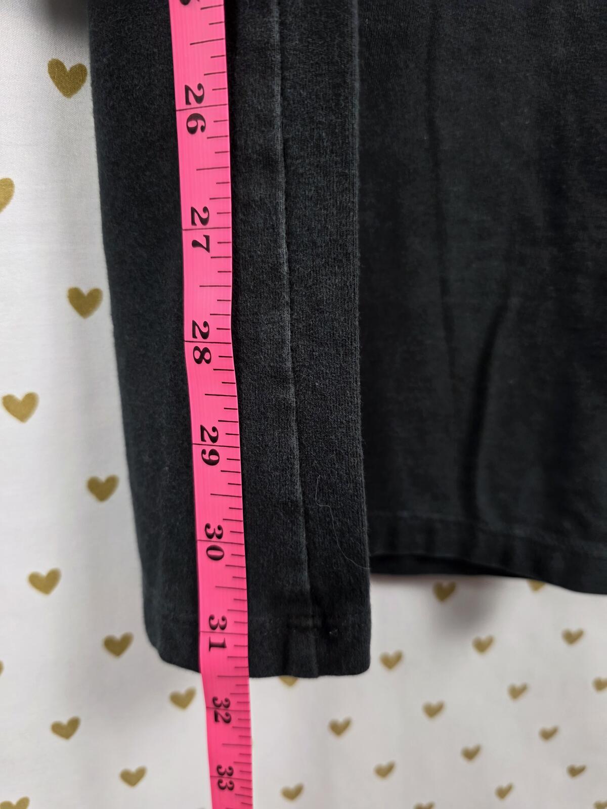 Victorias Secret PINK FOLDOVER YOGA Bling Studded Logo Pants Flared MEDIUM