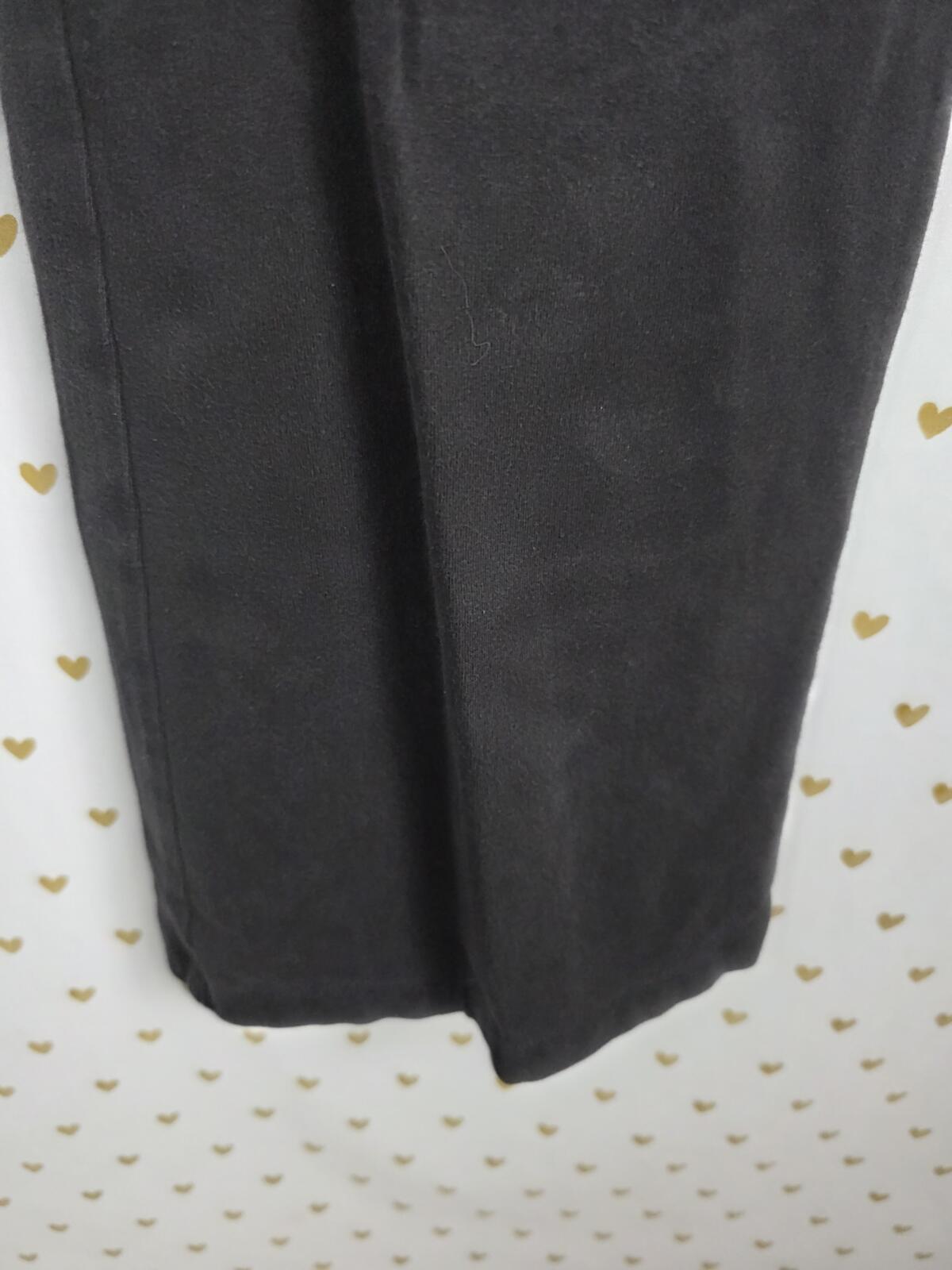 Victorias Secret PINK BLING Vintage Foldover Flare Yoga Pants Leggings LARGE