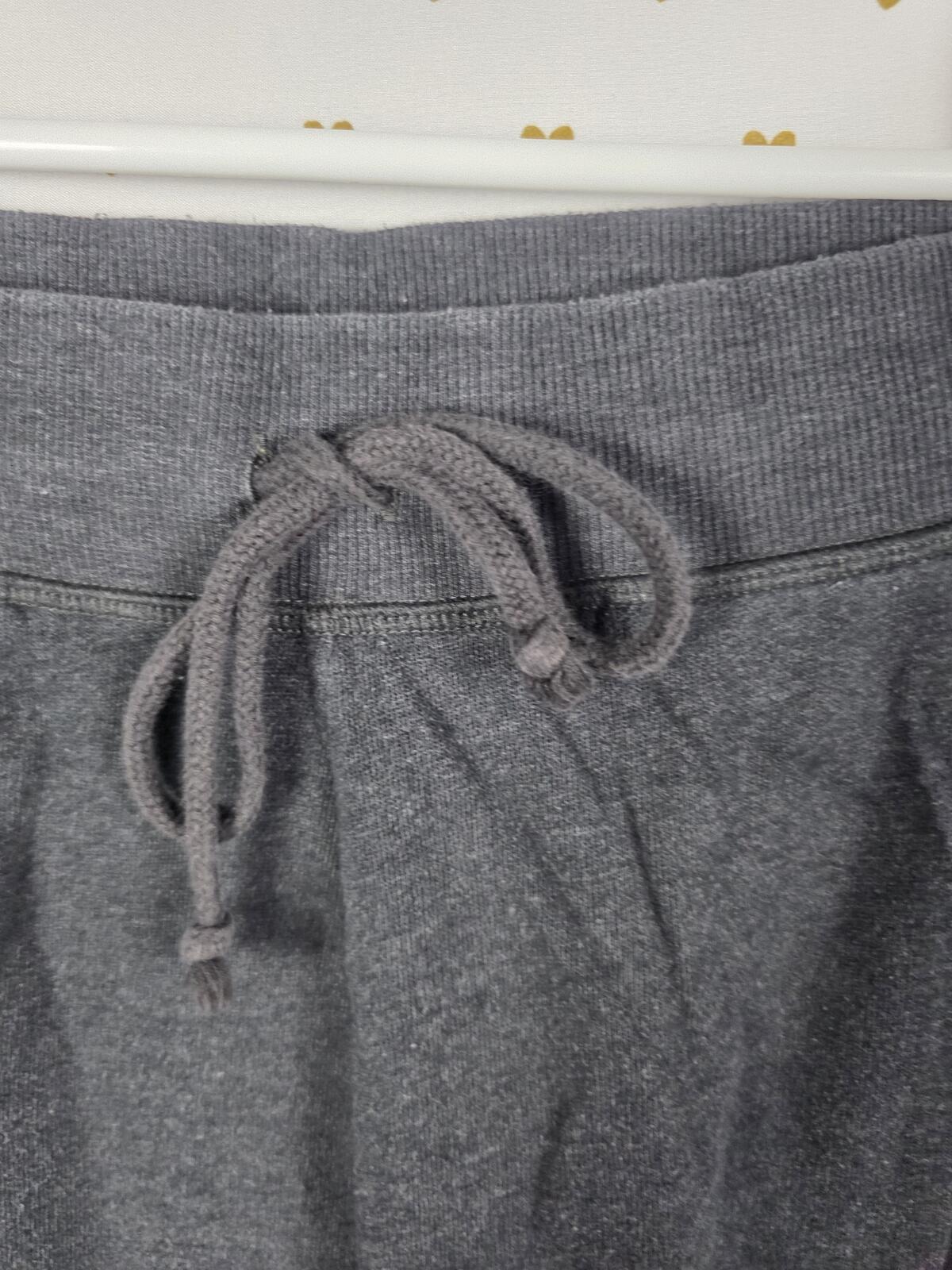 Victorias Secret ANGEL Logo WINGS Grey Sweats Sweatpants MEDIUM