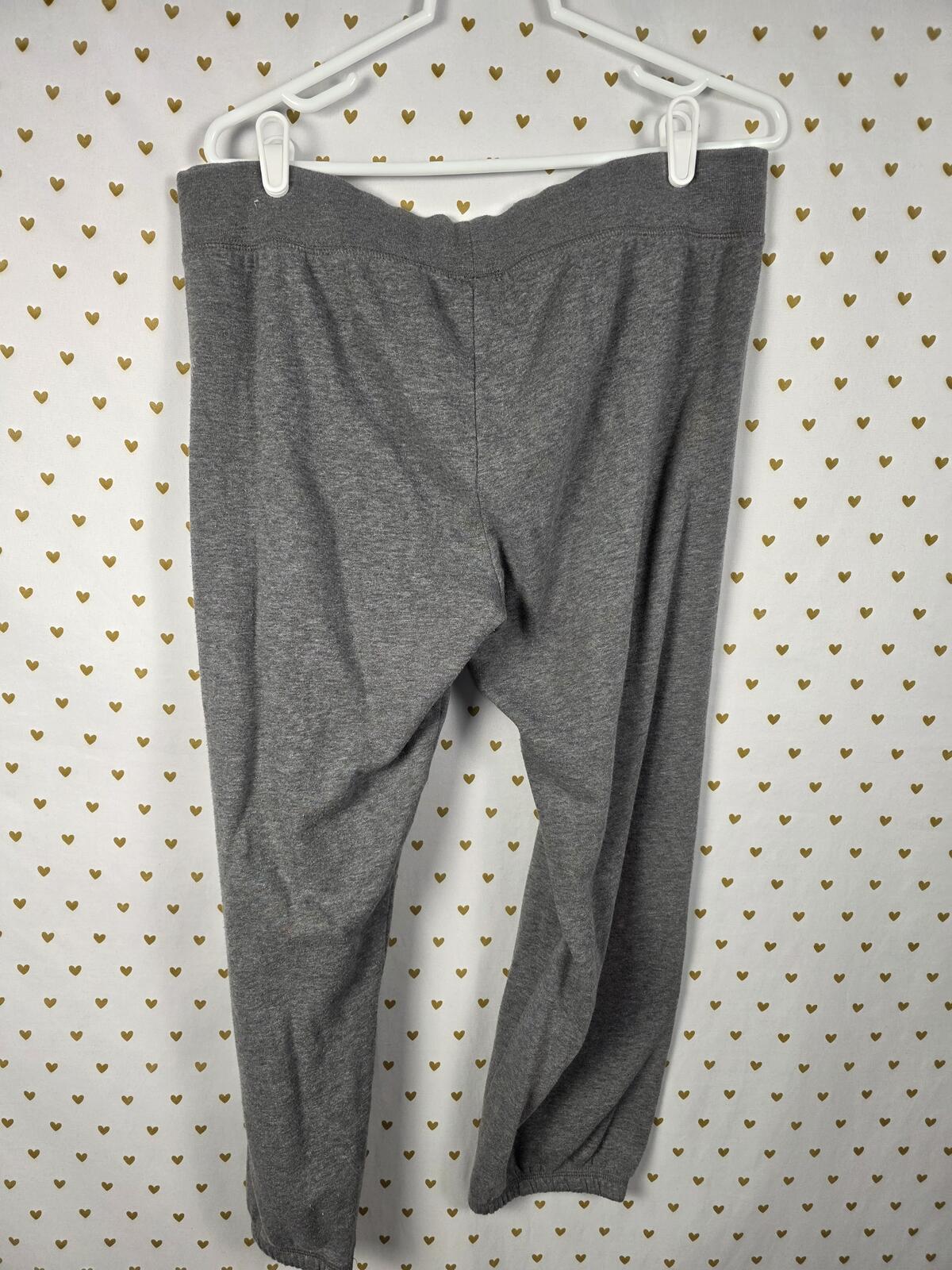 Victorias Secret PINK Bling Sequined Sweats Sweatpants Vintage y2k LARGE