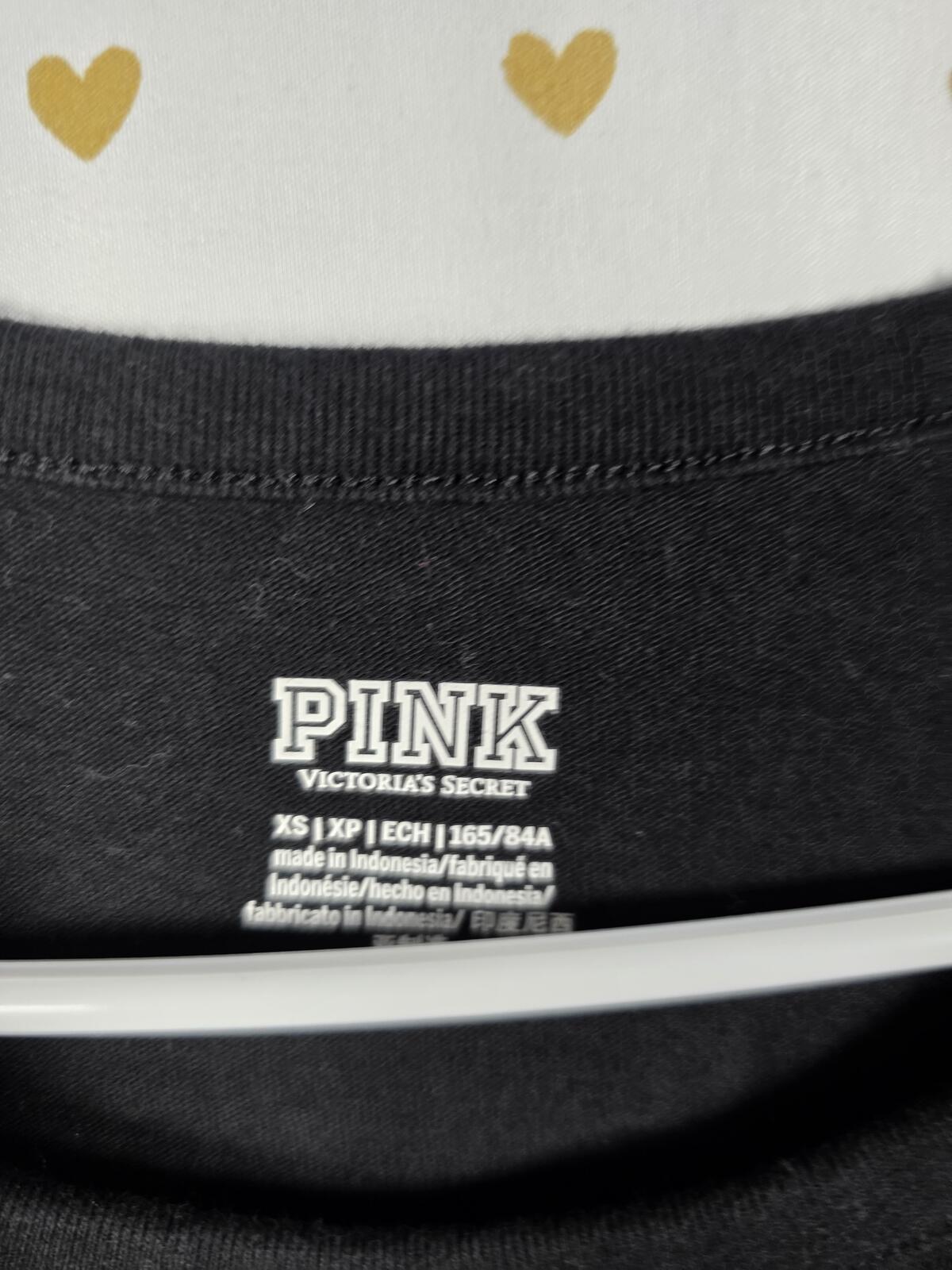 Victorias Secret PINK Rainbow Gradient Logo Tank Top XS