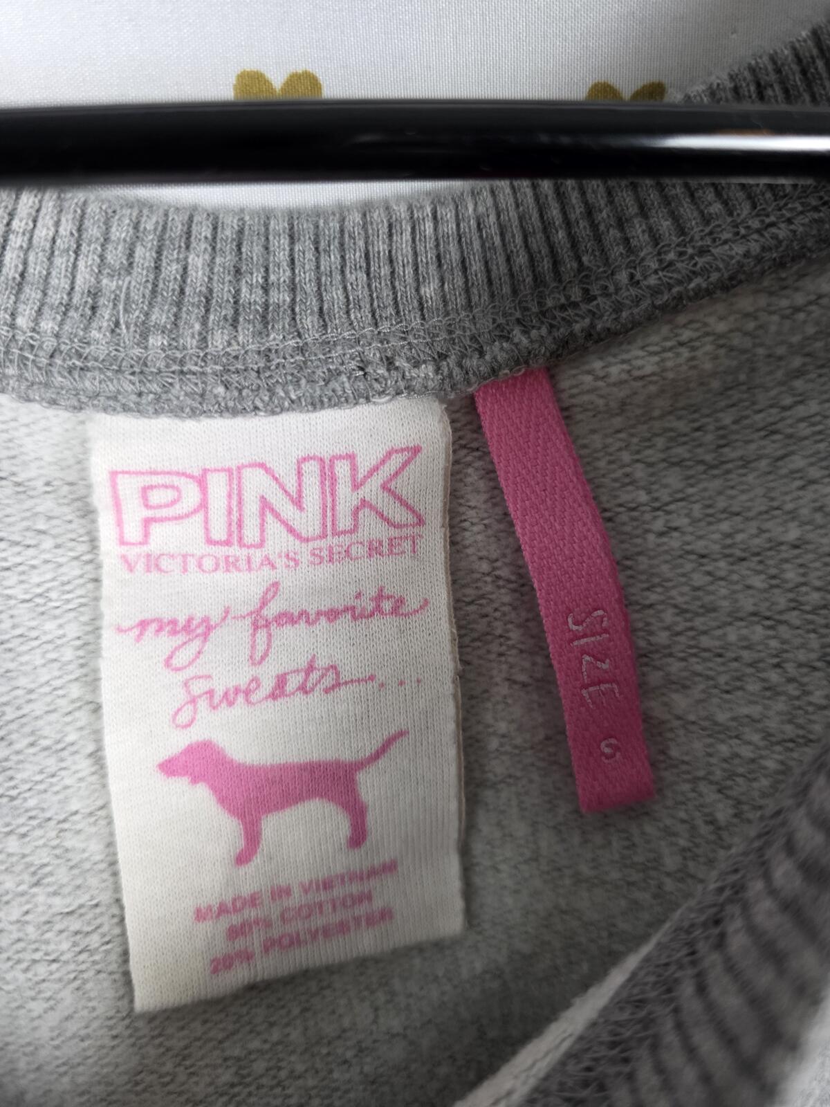 Victorias Secret PINK Vintage Rocker Bling Sweater Dress Y2k Rare SMALL