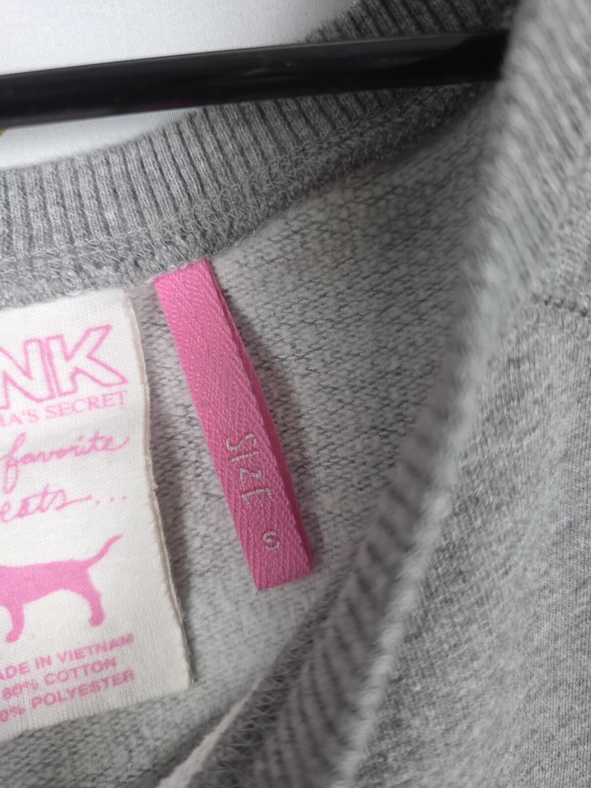 Victorias Secret PINK Vintage Rocker Bling Sweater Dress Y2k Rare SMALL
