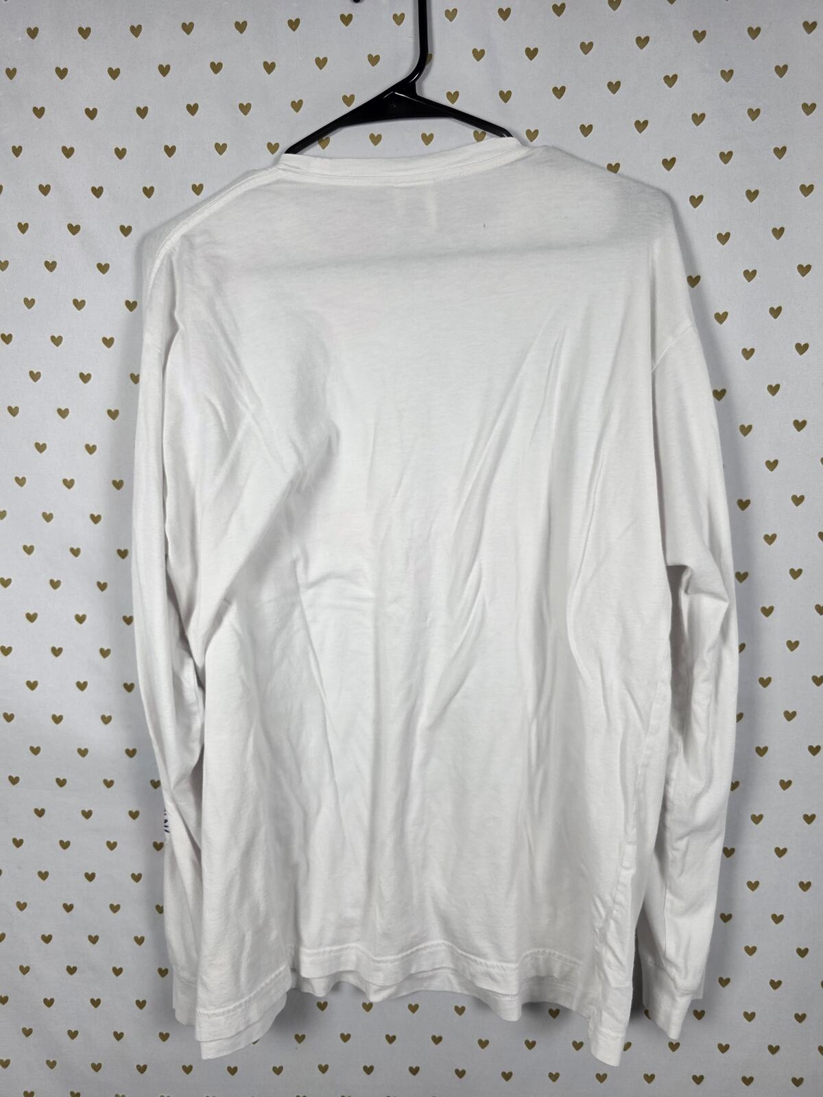 Victorias Secret PINK HTF Rare Hibiscus BLING Long Sleeve TEE Shirt LARGE
