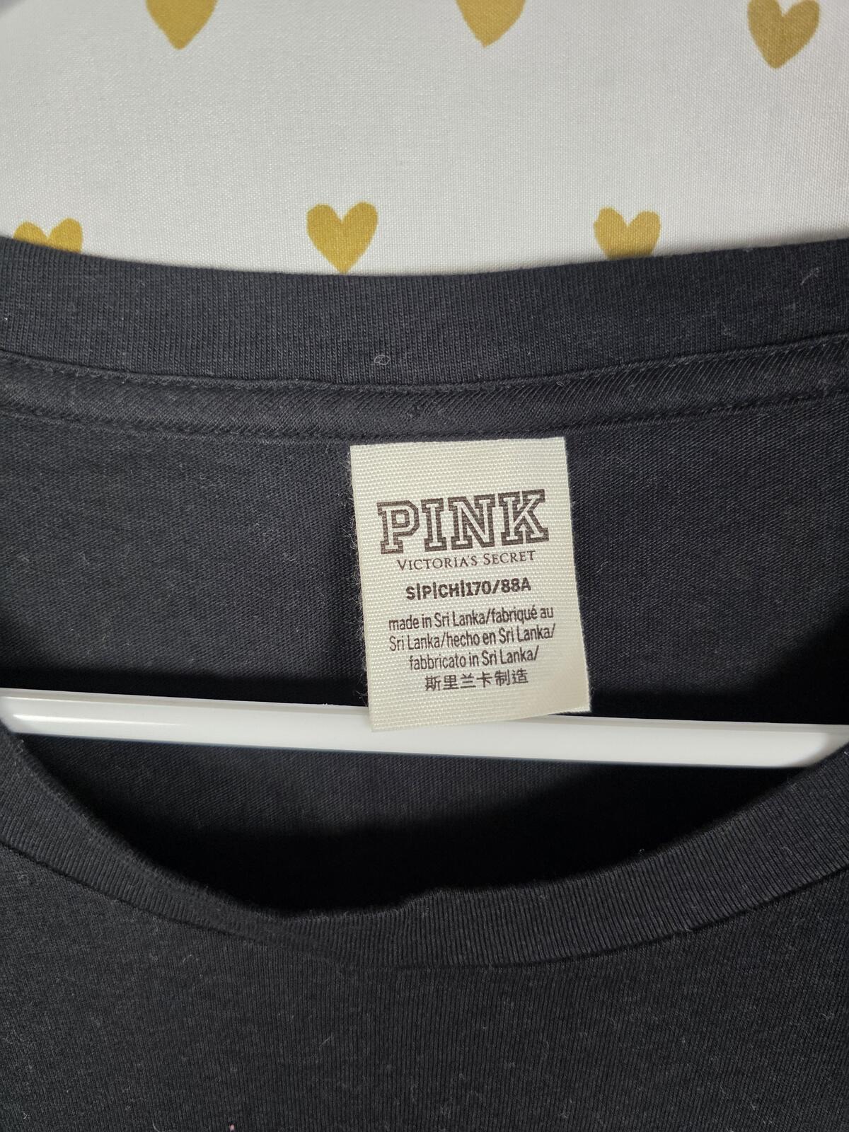 Victorias Secret PINK MERMAID Flip Bling Sequined SET S Tee Yoga Pants HTF RARE