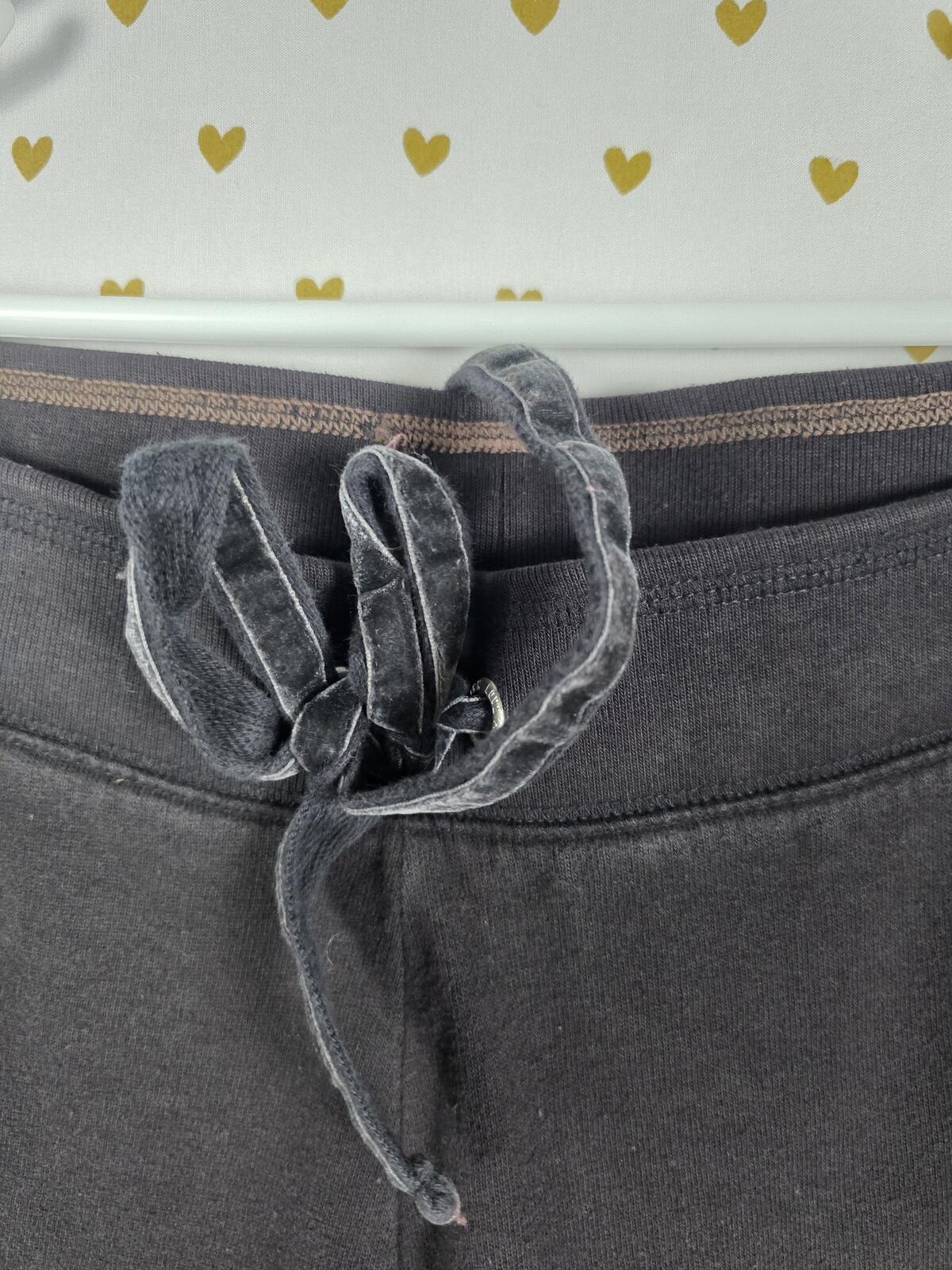 Victorias Secret PINK PEACE Gold Bling Studded Sweats Sweatpants vintage y2k L