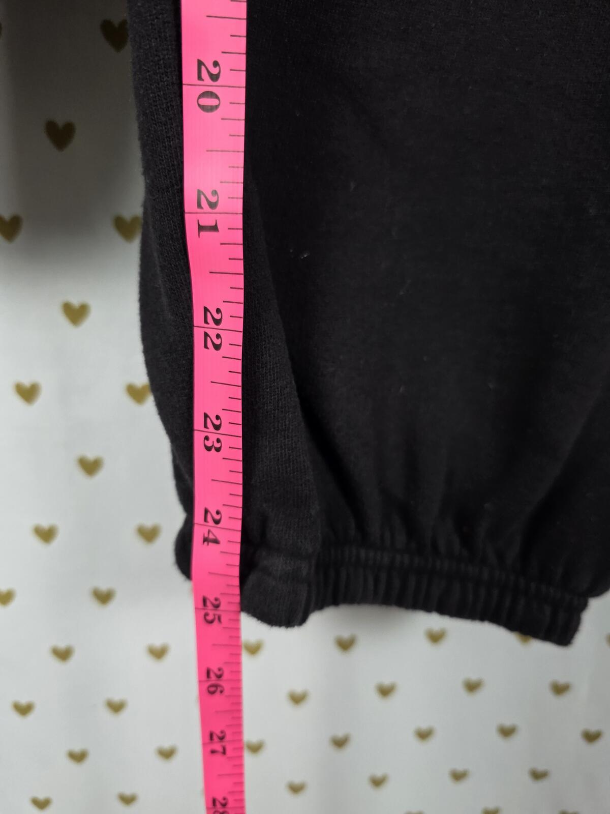 Victorias Secret PINK PEACE Gold Bling Studded Sweats Sweatpants vintage y2k L