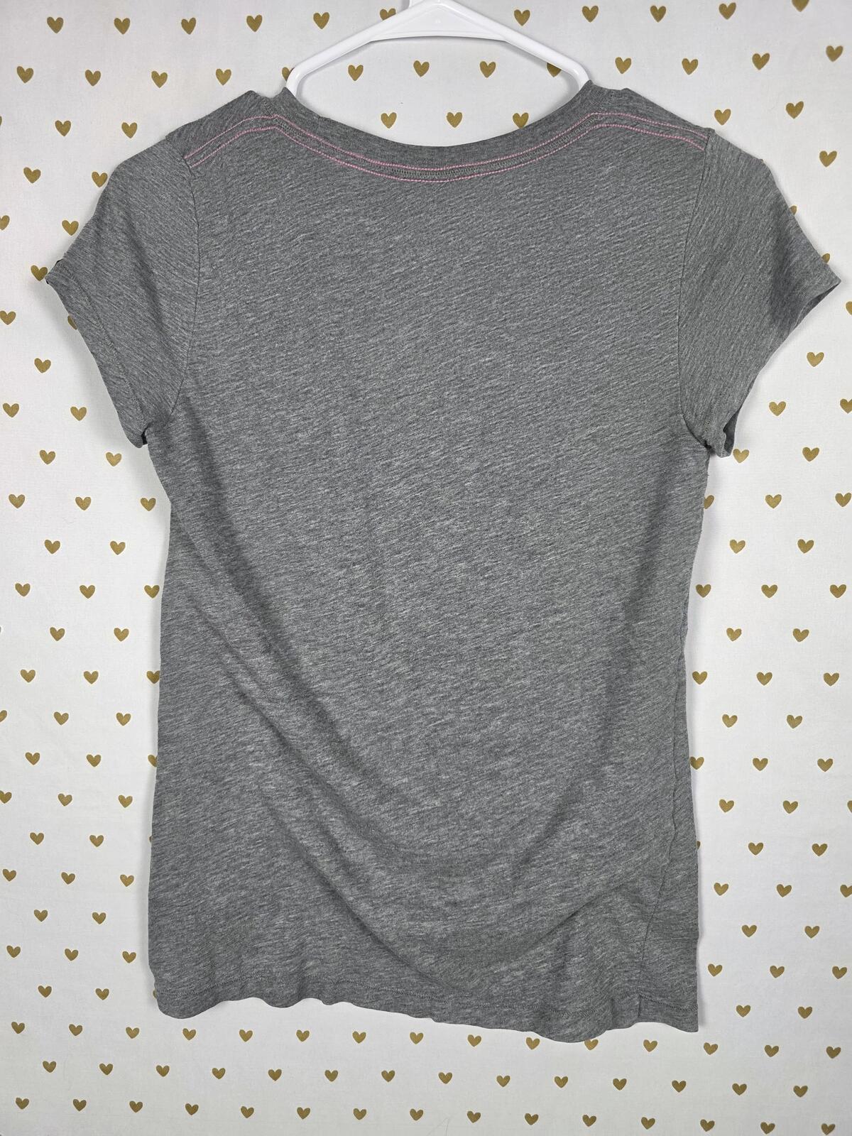 Victorias Secret PINK DREAM ON vintage y2k rainbow logo tee shirt MEDIUM