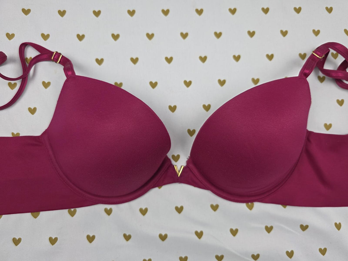 Victorias Secret Soft stretchy purple Push Up bra 34C