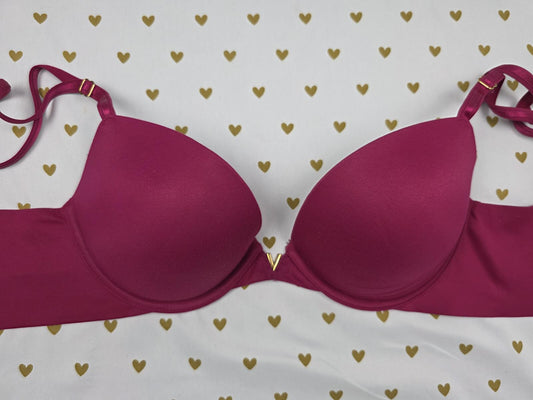 Victorias Secret Soft stretchy purple Push Up bra 34C