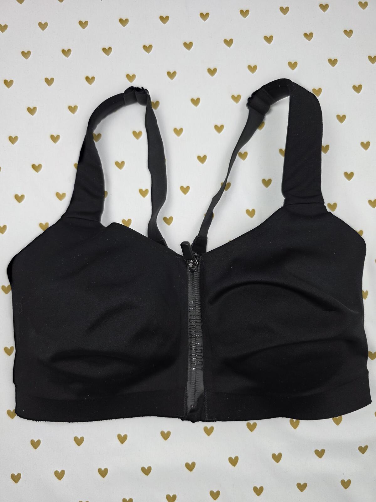 Victorias Secret Black Incredible Knockout Ultra Max Sports Bra 34DD