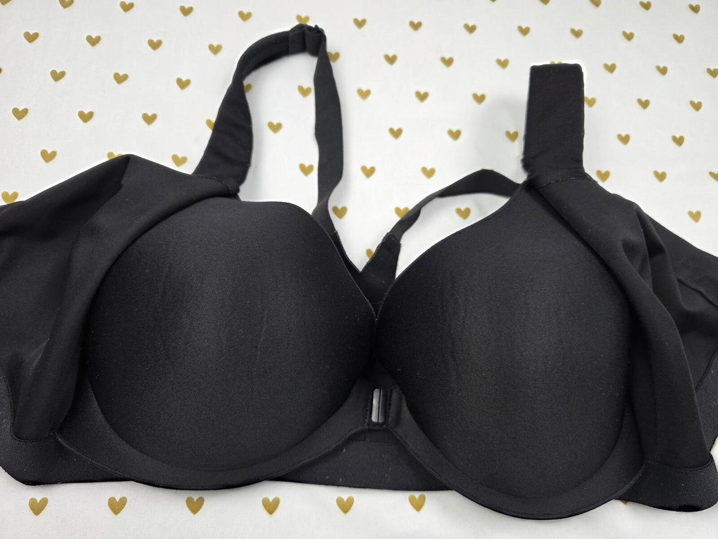 Victorias Secret Black Incredible Knockout Ultra Max Sports Bra 34DD