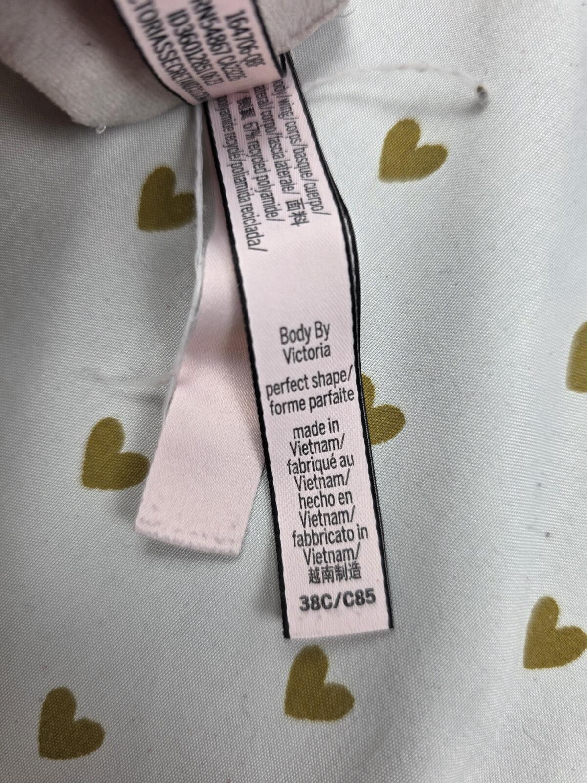 Victorias Secret Body By Perfect Shape Beige Bra 38C