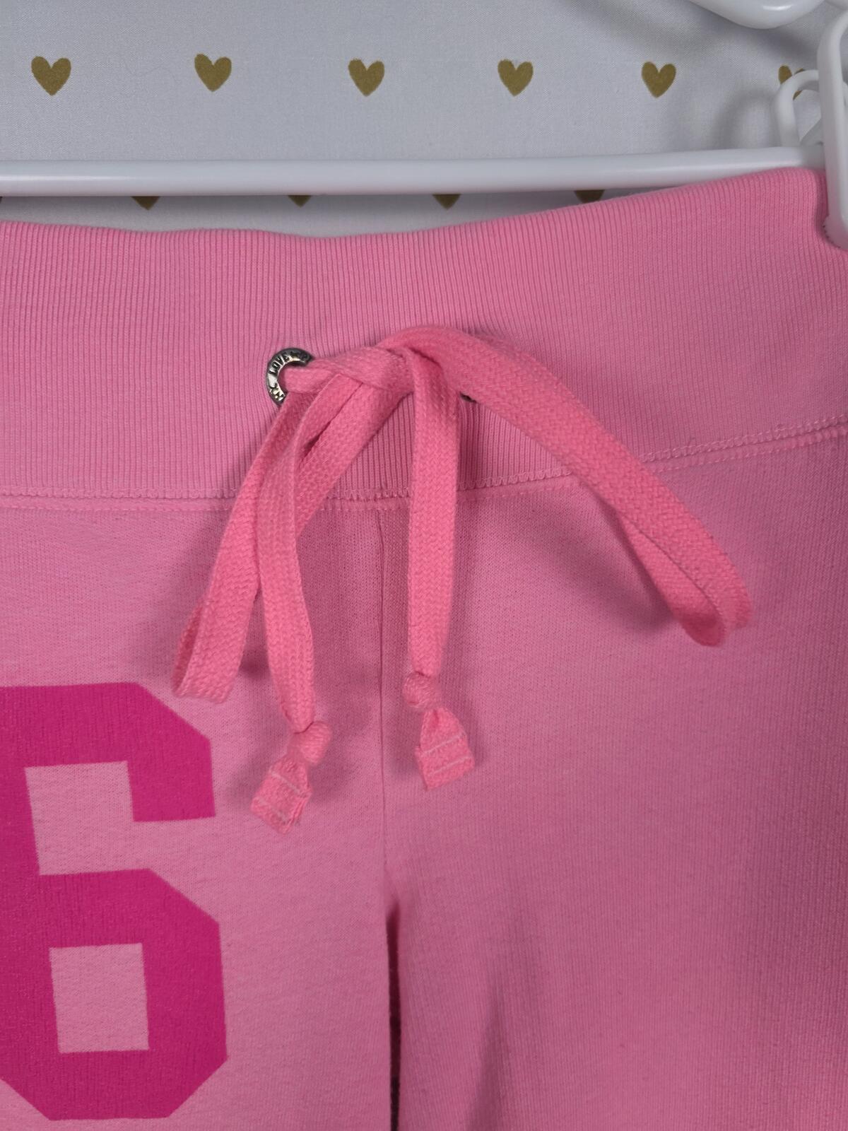 Victorias Secret PINK Vintage Logo butt Sweats Sweatpants MEDIUM Y2k