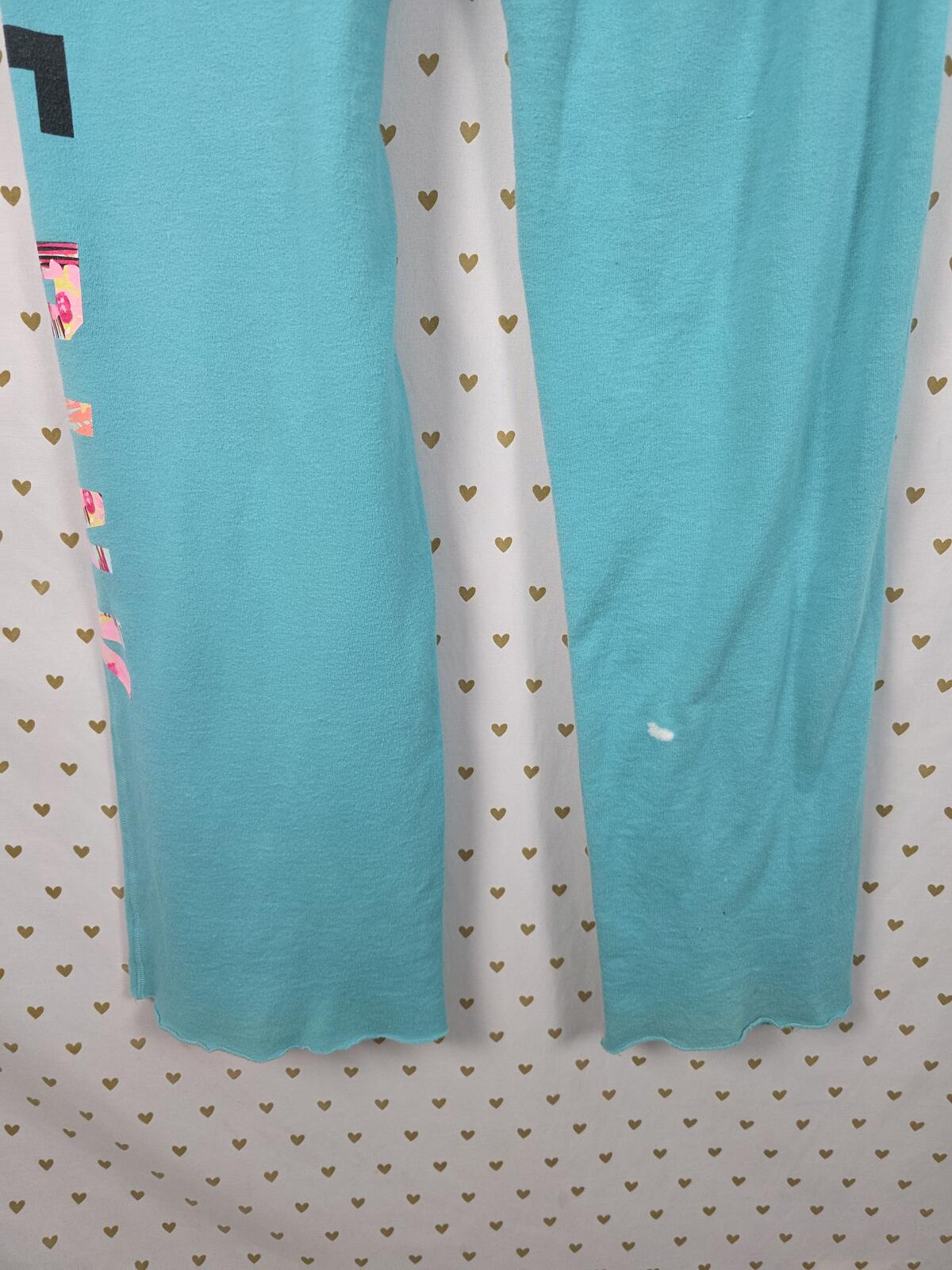 Victorias Secret Pink floral hoodie sweatpants SET 2PC sm DIAPER BUTT boyfriend