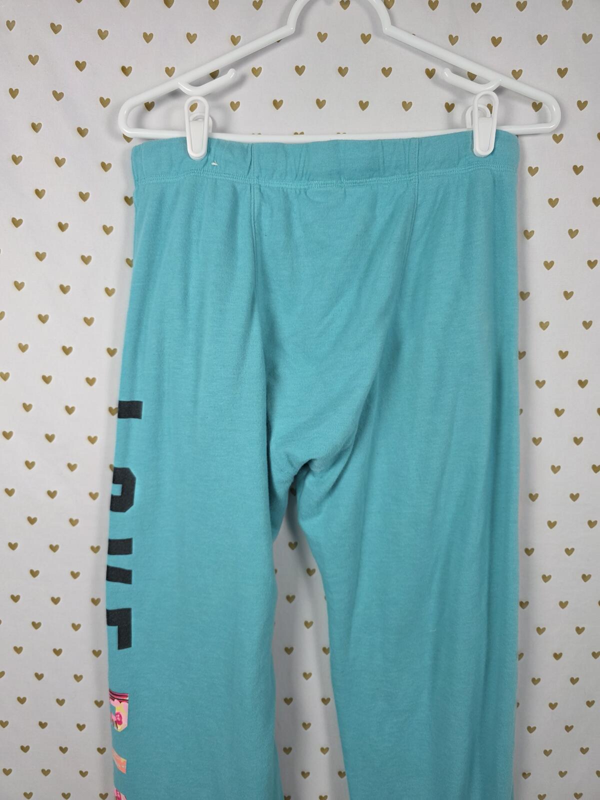 Victorias Secret Pink floral hoodie sweatpants SET 2PC sm DIAPER BUTT boyfriend