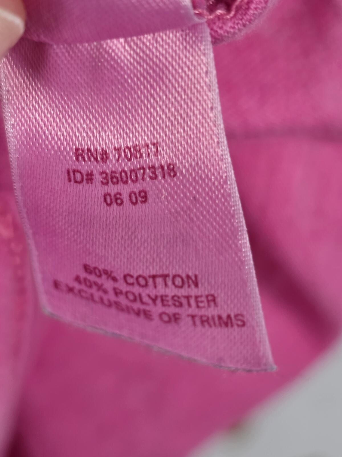 Victorias Secret PINK WARM MY HEART NOT MY PLANET V neck tee shirt LARGE VTG