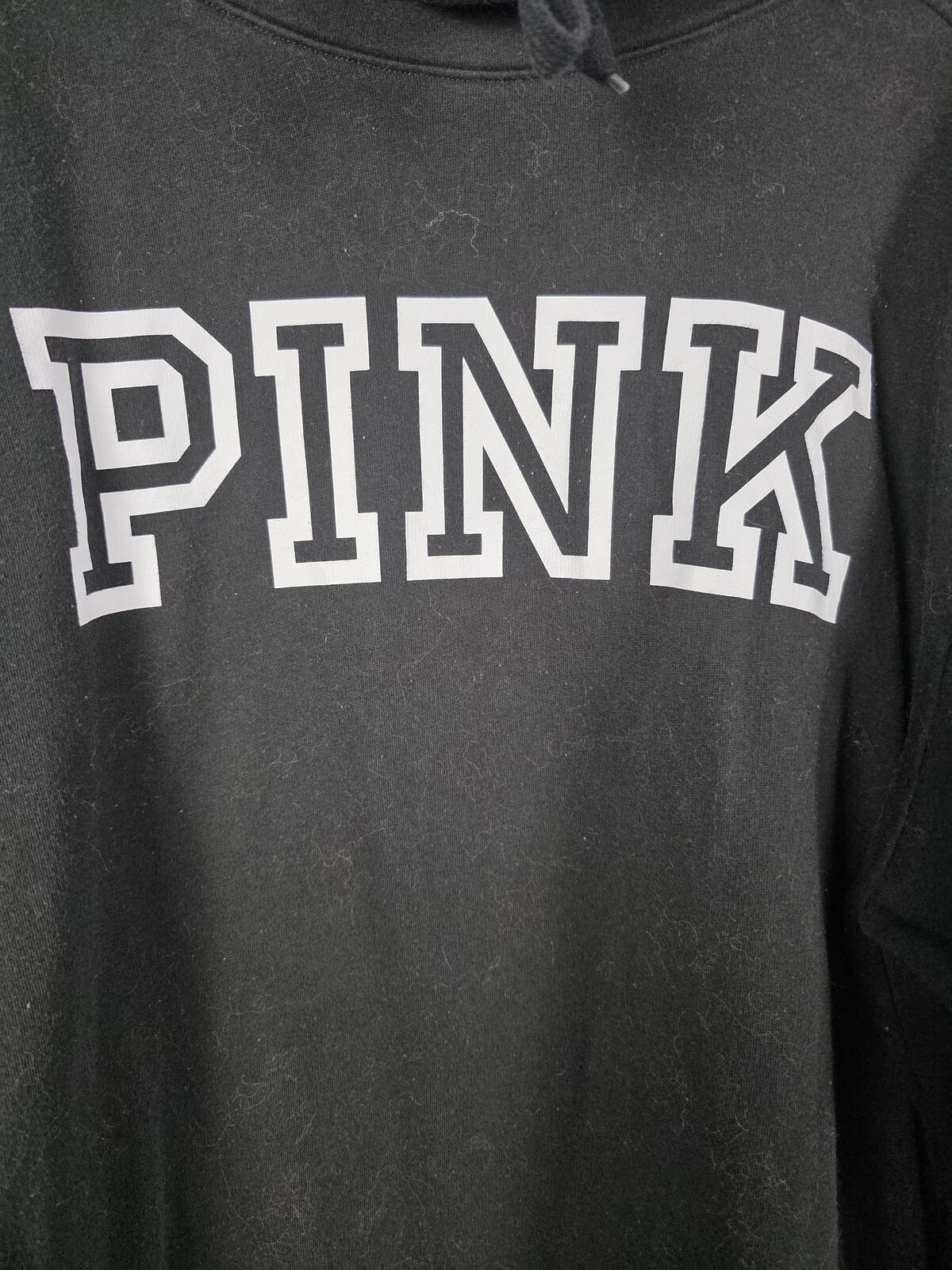 Victorias Secret Pink Block Logo Slouchy Sweater Sweatpants SET Joggers 2XL XXL