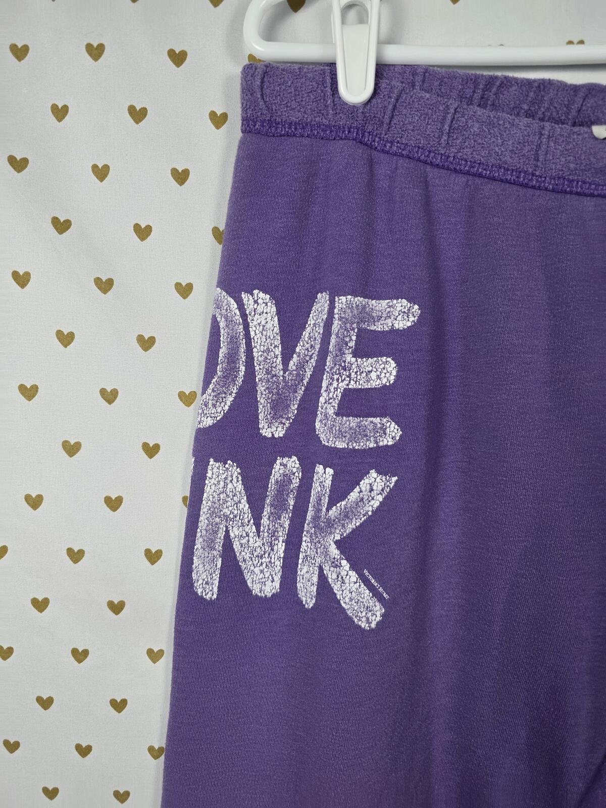 Victorias Secret PINK Love Leopard Cheetah Vintage Y2k Sweats Joggers Sweapants