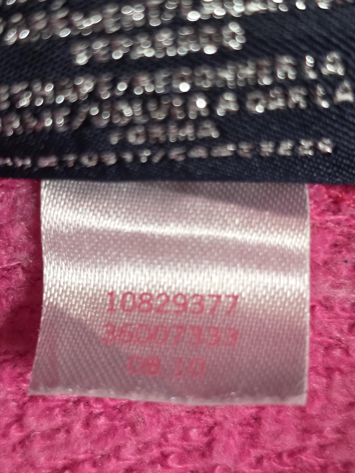 Victorias Secret Pink BlING Love Vintage y2k Sequined Hoodie Jacket Full ZIp S