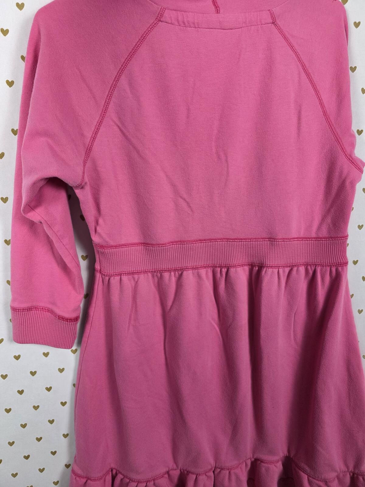 Victorias Secret PINK Vintage y2k Hooded Ruffle V neck Dress LARGE 2008
