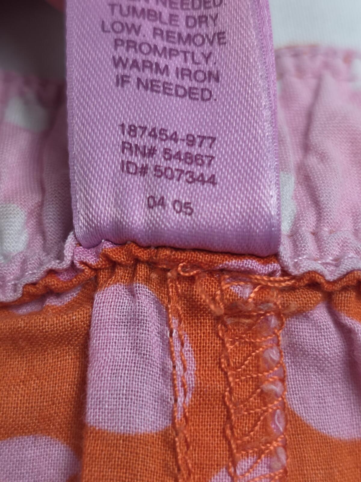Victorias Secret PINK Vintage Y2k POLKA DOT Logo BUTT Sleep Pants COTTON Medium