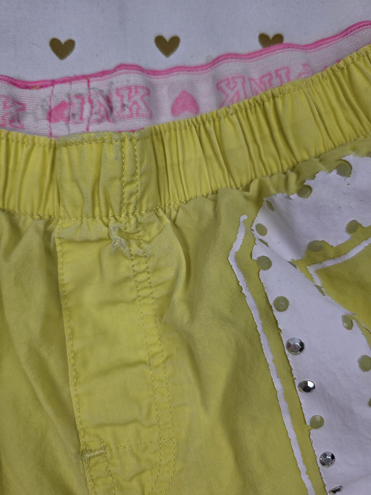 Victorias Secret PINK Vintage 86 Bling XS Sleep Shorts Boxers Pajama Bottoms