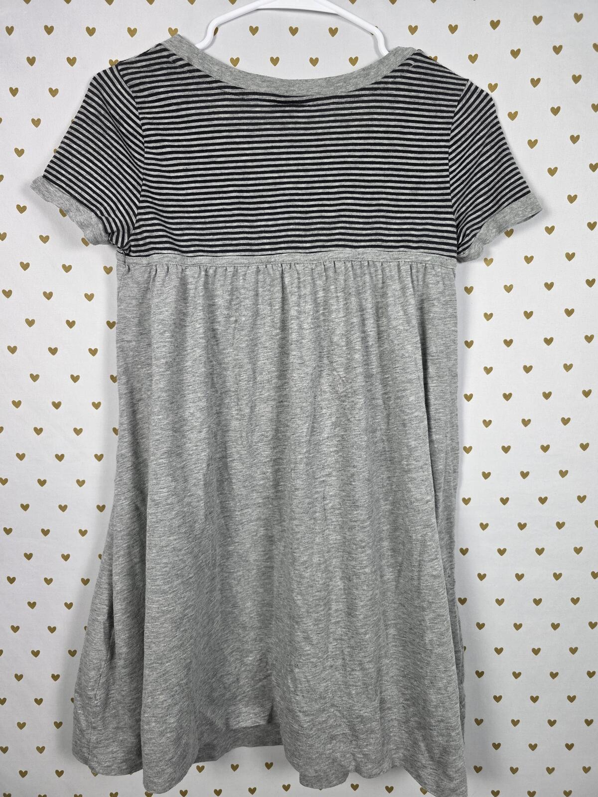 Victorias Secret PINK Vintage Babydoll Dress Long Shirt Striped 86 Y2k Small