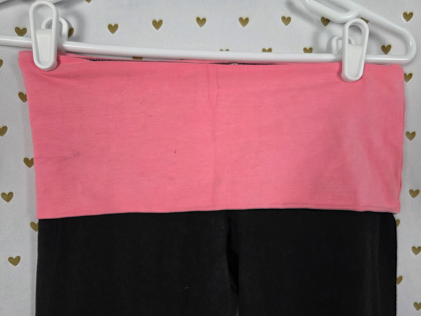 Victorias Secret PINK BLING Vintage Y2k Foldover Yoga Pants Skinny XS