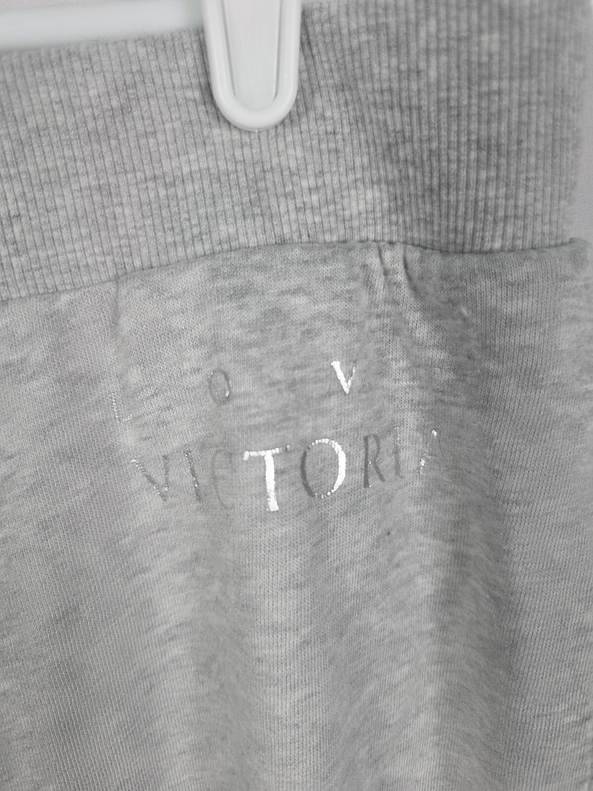 Victorias Secret Grey Comfy XL Sweatpants Tapered Joggers Sweats