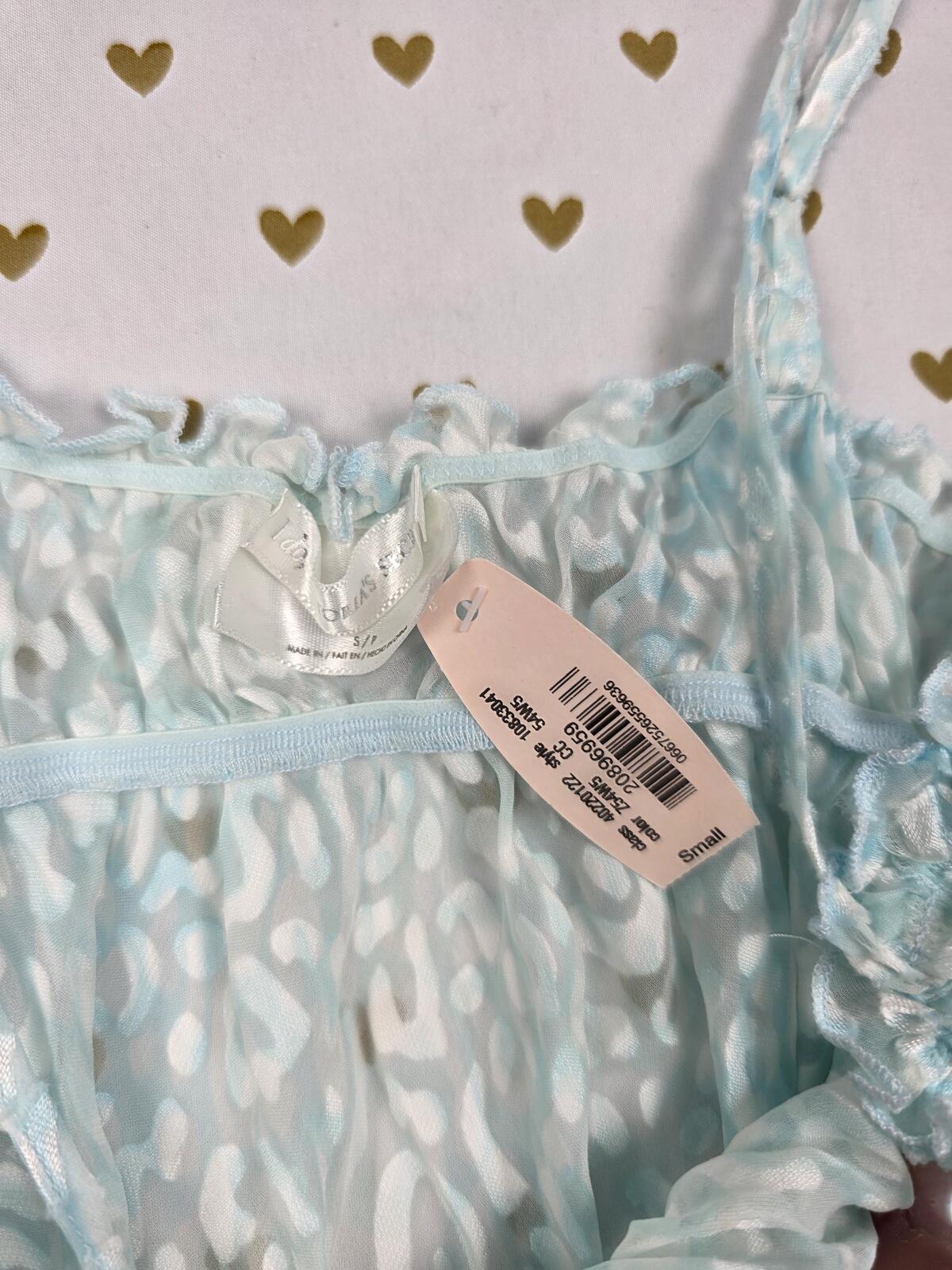 Victorias Secret NEW Cheetah Leopard NWT Babydoll Nightie Lingerie I DO Bridal S