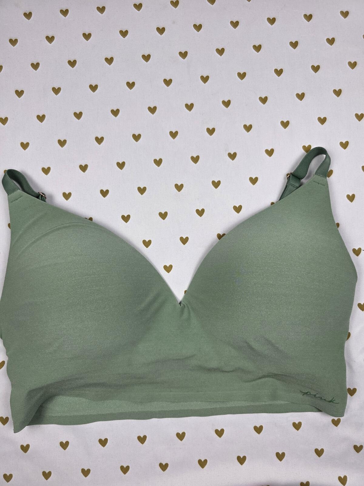 Victorias Secret Pink Wireless XL Push Up  Bralette Bra Top Tank