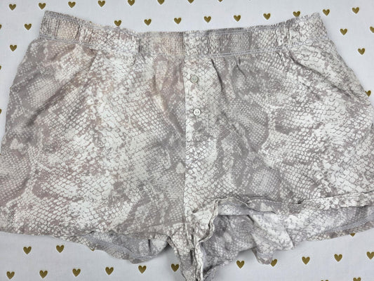 Victorias Secret PINK Snake Print Animal Med Sleep Shorts Boxers Pajama Bottoms