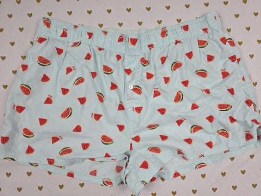 Victorias Secret PINK Watermelon Small Sleep Shorts Boxers Pajama Bottoms