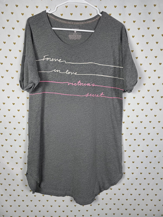 Victorias Secret Soft Worn in In Love Sleep Dress Nightgown Shirt MEDIUM