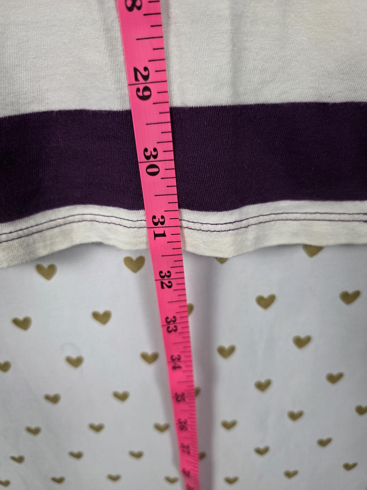 Victorias Secret PINK Vintage Striped Long Sleeve ROCK N ROLL Dress XS