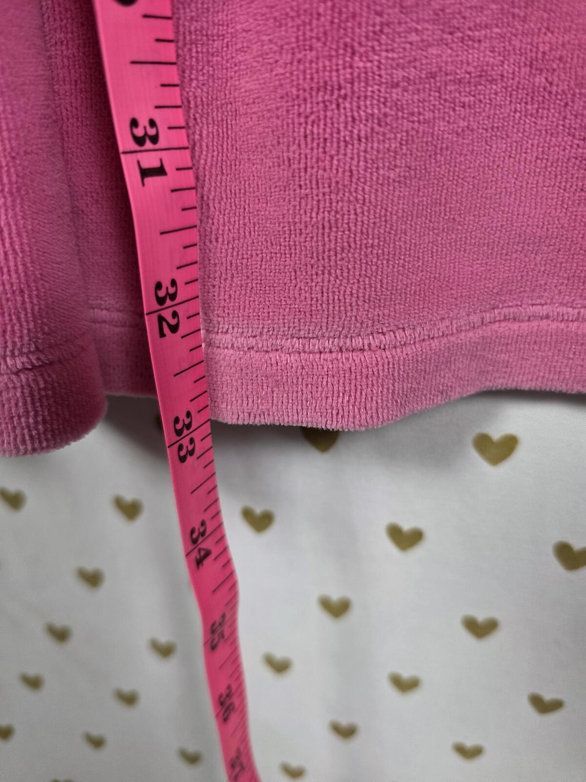 Victorias Secret PINK Velour Vintage Y2k Bling Pocket Sweats Flared y2k SMALL