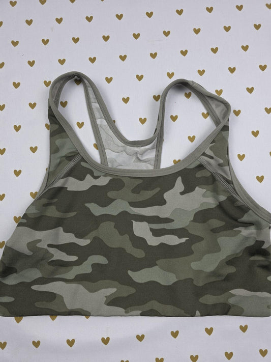Victorias Secret Pink active Camo Camouflage Sports Bra  Bralette Bra Top Tank
