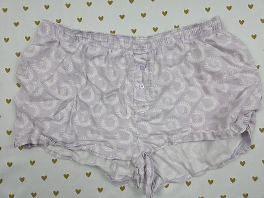 Victorias Secret PINK Crest Logo Small  Sleep Shorts Boxers Pajama Bottoms
