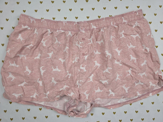 Victorias Secret PINK DOGS XL  Sleep Shorts Boxers Pajama Bottoms