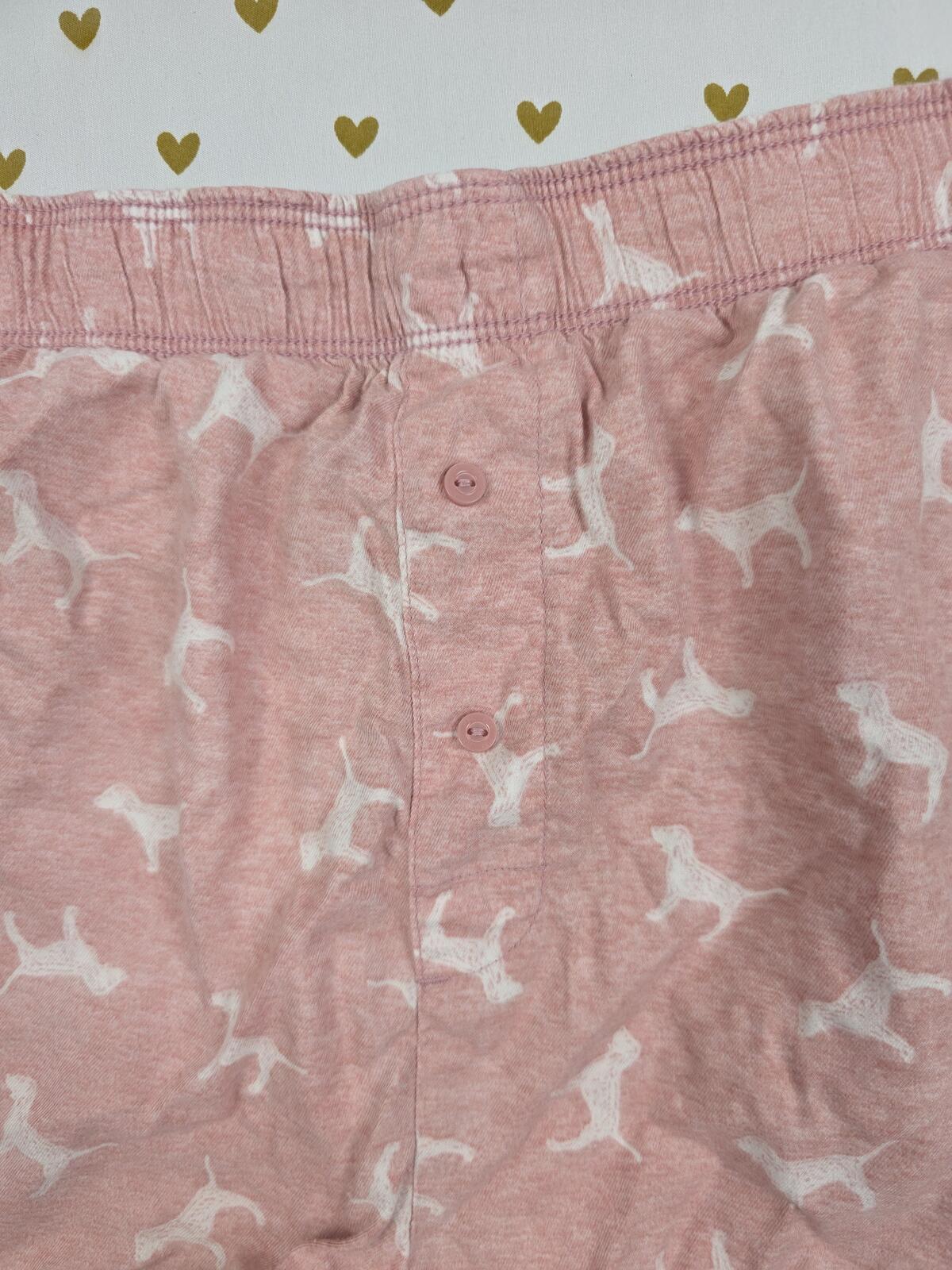 Victorias Secret PINK DOGS XL  Sleep Shorts Boxers Pajama Bottoms