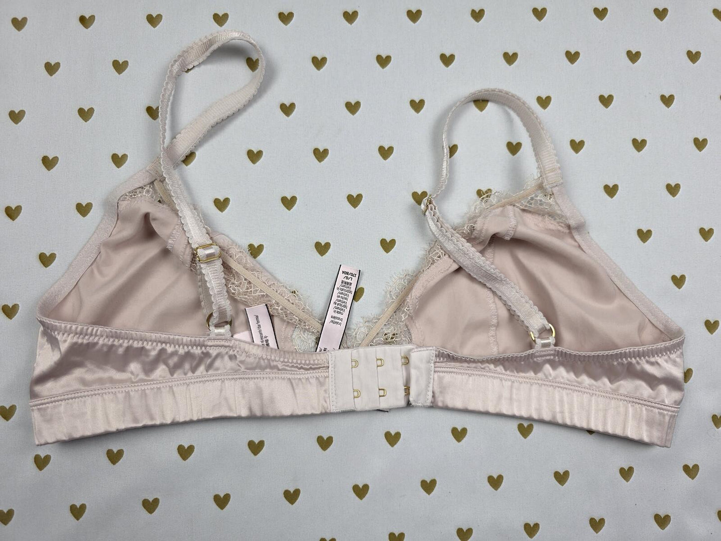 Victorias Secret Satin Sexy Large Lounge Bralette Bra Top Tank